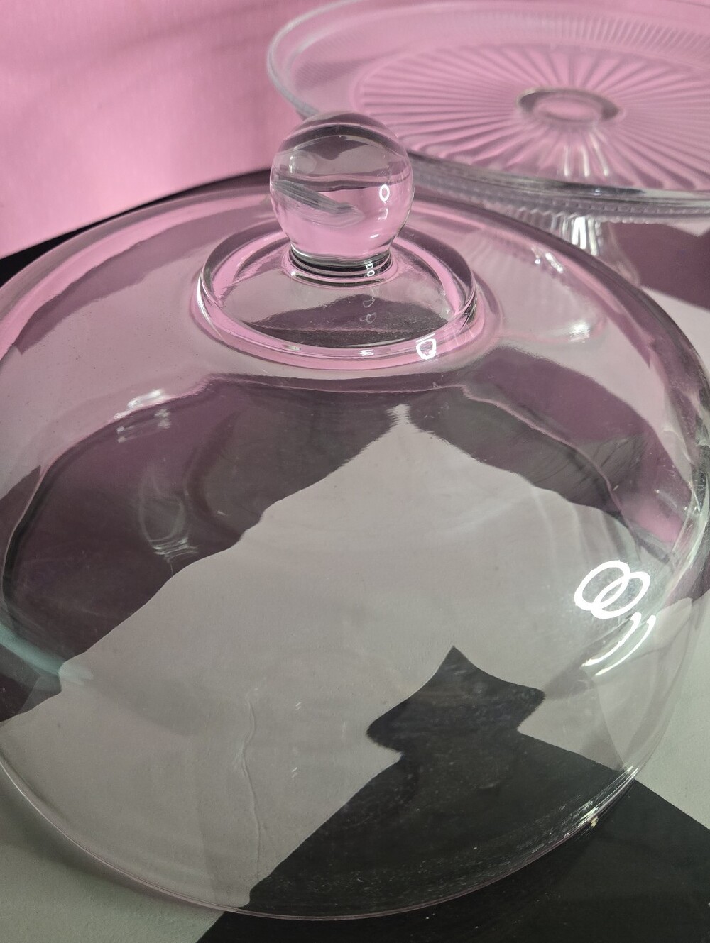Glass Cake Stand - Picture 4 of 4